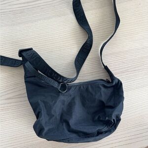 Baggu Black Small Nylon Crossbody Bag